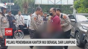 VIDEO: Pelaku Penembakan Kantor MUI Berasal Dari Lampung