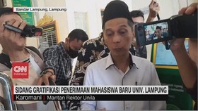 VIDEO: Sidang Gratifikasi Penerimaan Mahasiswa Baru Univ. Lampung