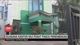VIDEO: Suasana Kantor MUI Pusat Pasca Penembakan