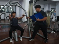 Melihat Hasrat Warga Bandung Barat Bakar Kalori Usai Sebulan Puasa