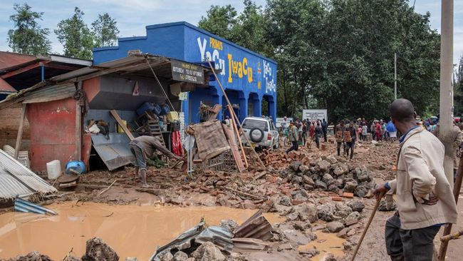 FOTO: Horor 129 Orang Tewas Tersapu Banjir-Longsor di Rwanda