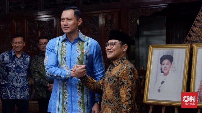Cak Imin bertemu dengan dua ketum parpol, yaitu Airlangga dan AHY, pada hari yang sama, Rabu (3/5). Berikut rangkuman pertemuan mereka.