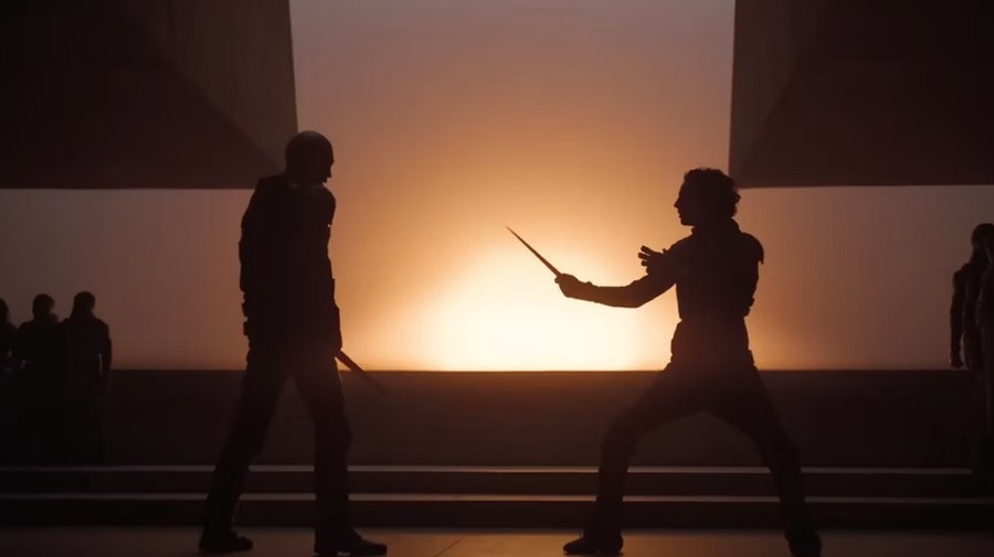 Cuplikan adegan di film Dune: Part Two (2023).