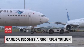 VIDEO: Garuda Indonesia Rugi Rp1,6 Triliun