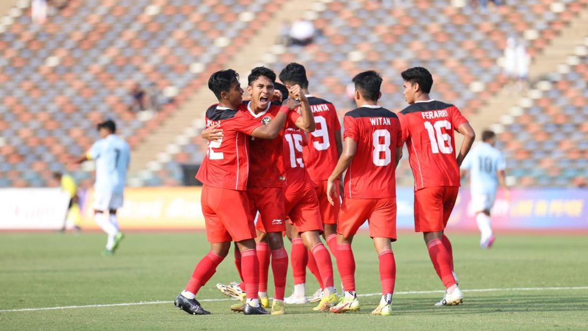 Momen Timnas Indonesia U-23 Bantai Myanmar 5-0 di SEA Games