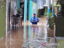 Kebon Pala Jaktim Sempat Banjir 1,5 Meter, Kini Berangsur Surut