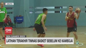 VIDEO: Latihan Terakhir Timnas Basket Sebelum Ke Kamboja