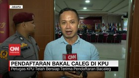 VIDEO: Pendaftaran Bakal Caleg di KPU