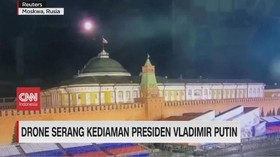VIDEO: Drone Serang Kediaman Presiden Vladimir Putin