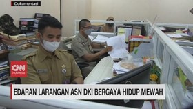 VIDEO: Edaran Larangan ASN DKI Bergaya Hidup Mewah