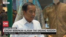 VIDEO: Jokowi Beberkan Alasan Tak Undang Nasdem