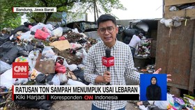 VIDEO: Ratusan Ton Sampah Menumpuk Usai Lebaran