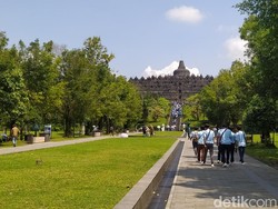 Wisatawan Candi Borobudur saat Libur Lebaran Hanya 49% dari Target