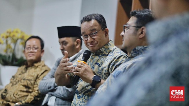 Pertemuan Anies Baswedan dan Ketua Majelis Tinggi Partai Demokrat Susilo Bambang Yudhoyono (SBY) dihelat pada malam hari ini di Cikeas.
