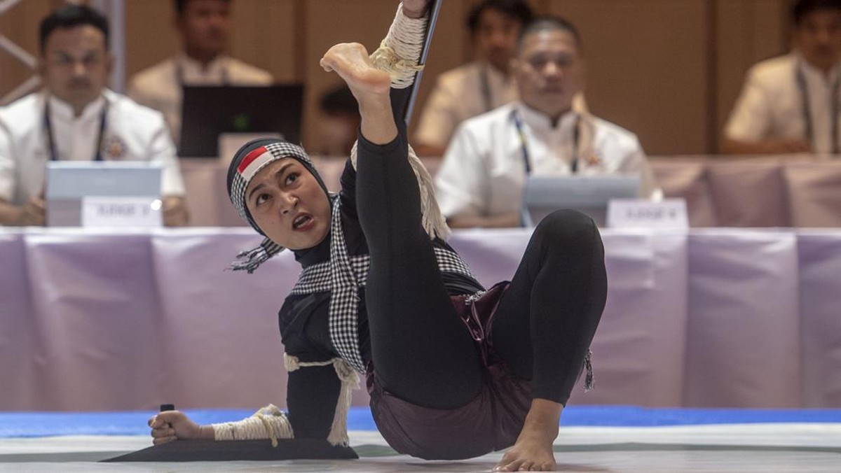 FOTO: Kun Bokator Sumbang Enam Medali Indonesia di Awal SEA Games