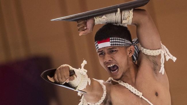 Indonesia meraih medali emas ketiga dari cabang kun bokator untuk membuat tim Merah Putih mengoleksi 19 medali emas di SEA Games 2023.