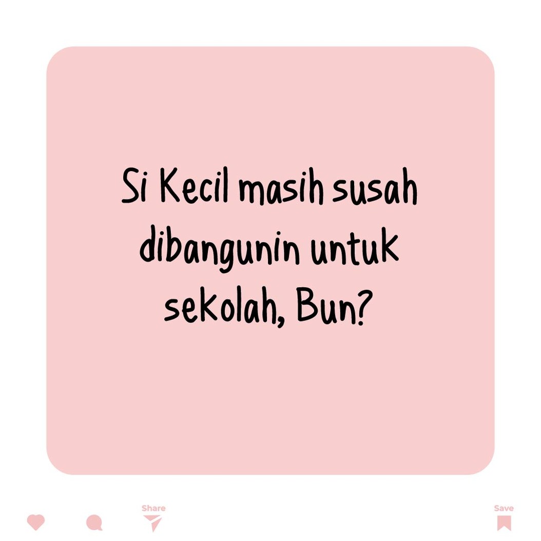 Masa libur Lebaran sudah habis, itu tandanya Kakak sudah harus kembali ke sekolah. Tapi kok susah banget ya dibangunin, sampai Ayah harus turun tangan nih.
