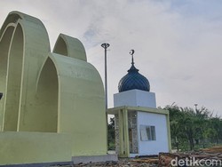 Mewah! Pos Jaga Masjid An-Nur di Riau Ini Telan Dana Rp 130 Juta