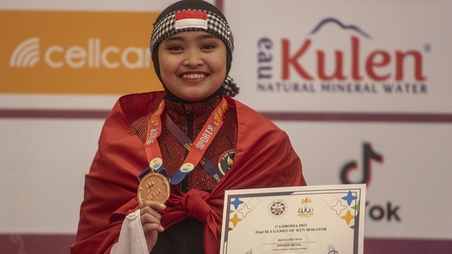 FOTO: Kun Bokator Sumbang Enam Medali Indonesia di Awal SEA Games