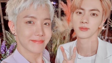 img-title Sama-sama Lagi Wamil, Jin BTS Kirim Pesan Manis ke J-Hope