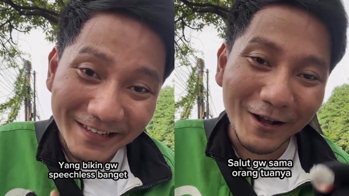 Viral di Medsos, Driver Ojol Bagikan Kisah Haru Saat Dapat Tip dari Penumpang: Salut dengan Didikan Orangtuanya!