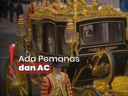 Raja Charles III & Camilla Naik Kereta Kuda Berlapis Emas Jelang Penobatan