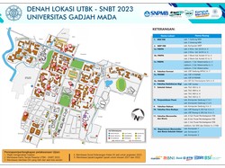 Cek Denah Lokasi UTBK-SNBT UGM di Sini, Jangan Tersasar & Telat