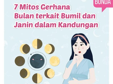 7 Mitos Gerhana Bulan terkait Ibu Hamil dan Janin dalam Kandungan