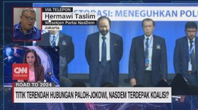 VIDEO: Nasdem Komitmen Sampai 2024 di Koalisi Jokowi