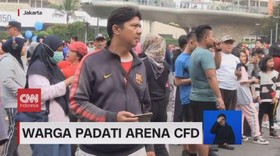 VIDEO: Warga Padati Arena CFD