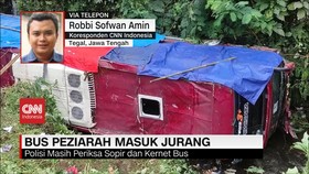 VIDEO: Bus Peziarah  Masuk Jurang, Korban Tewas Bertambah