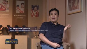 VIDEO: Emas Olimpiade Si Kuda Hitam Alan Budikusuma