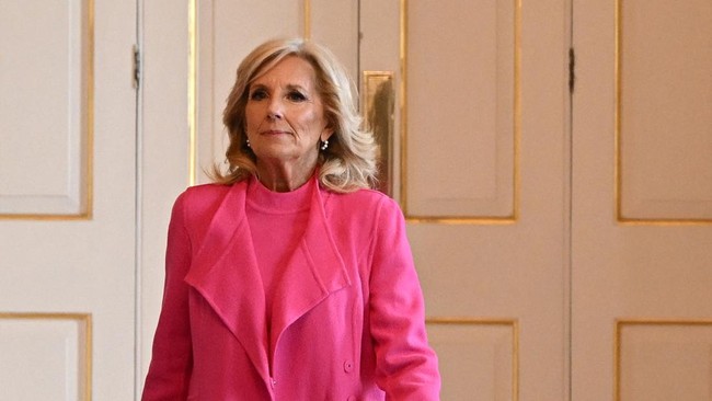 Ibu Negara Amerika Serikat Jill Biden dinyatakan positif Covid-19 pada Senin (4/9).