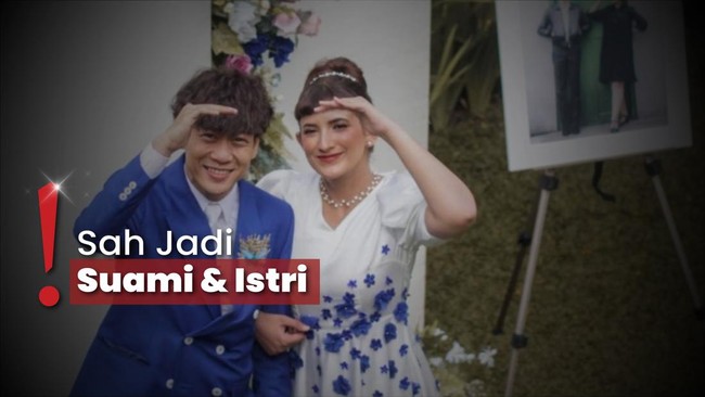 Qibil The Changcuters Resmi Menikahi Kekasihnya di Usia 41 Tahun