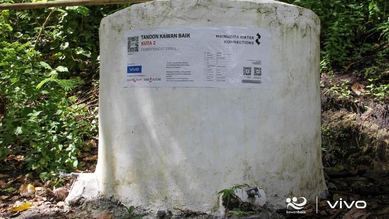 vivo Indonesia melakukan kerja sama dengan Yayasan Kawan Baik Indonesia.
