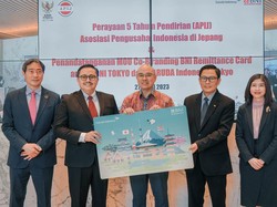 BNI Co-Branding Kartu Remitansi dengan Garuda Indonesia Tokyo