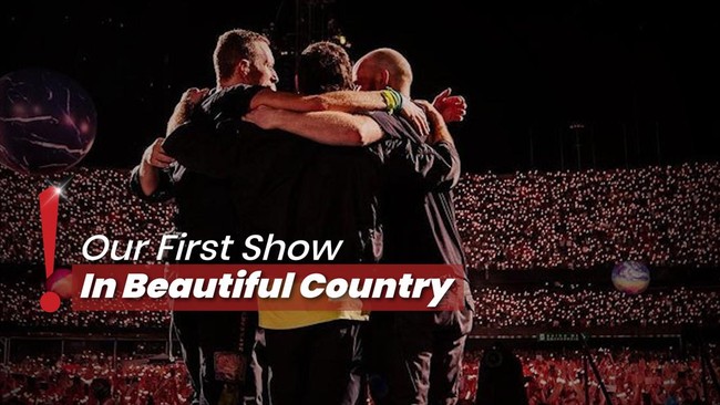 Fix Konser di GBK 15 November 2023, Coldplay Sapa Penggemar Indonesia