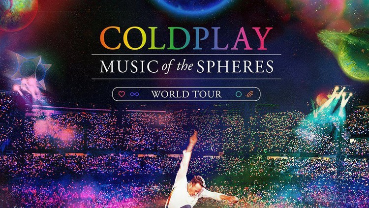 Coldplay konser di Indonesia.