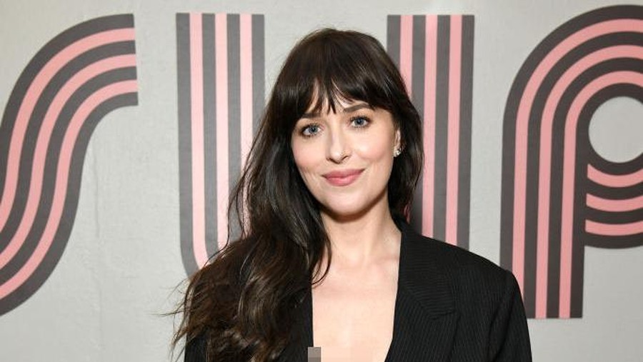 HOLLYWOOD, CALIFORNIA - APRIL 18: Dakota Johnson attends the Boat Rocker & TeaTime Pictures LA Screening of 'SLIP' hosted by Dakota Johnson at NeueHouse Hollywood on April 18, 2023 in Hollywood, California. (Photo by Jon Kopaloff/Getty Images for Boat Rocker & TeaTime Pictures)