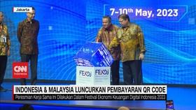 VIDEO: Indonesia & Malaysia Luncurkan Pembayaran Qr Code