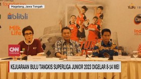VIDEO: Kejuaraan Bulutangkis Superliga Junior 2023 Digelar 8-14 Mei