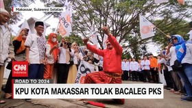 VIDEO: KPU Kota Makassar Tolak Bacaleg PKS