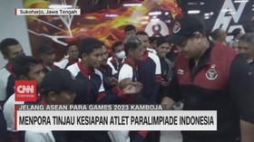 VIDEO: Menpora Tinjau Kesiapan Atlet Paralimpiade Indonesia