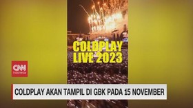 VIDEO: Coldplay Akan Tampil di GBK Pada 15 November