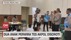 VIDEO: Dua Anak Perwira Tes Akpol Disoroti