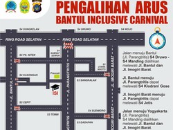 Bantul Inclusive Carnival di Jalan Parangtritis Besok, Ini Rekayasa Lalinnya