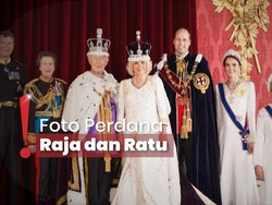 Istana Rilis Potret Resmi Raja Charles III & Ratu Camilla usai Penobatan