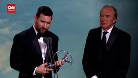 VIDEO: Momen Messi Raih Penghargaan Laureus Sportsman of The Year