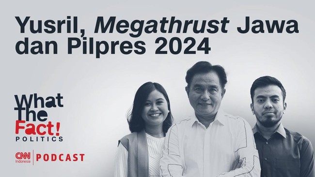 Yusril Ihza Mahendra bicara banyak dalam episode Podcast What The Fact! Politics kali ini. Mulai dari hukum hingga politik di Indonesia yang kini jadi sorotan.