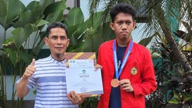 2 Mahasiswa Unhas Bawa Pulang Medali Perak dari Olimpiade Matematika